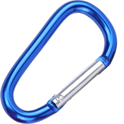 Heavy Duty DShaped Carabiner Outdoor Travel Accessory Key Ho
