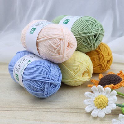 50 Grams/Ball Crochet Cotton yarn For knitting Bargain Cotto