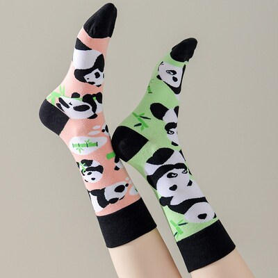 Mens AB Version Fun Mid-Calf Socks Creative Gift
