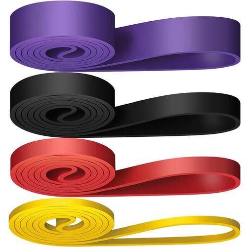 11pcs fitness elastic band pull up resistance band set弹力带