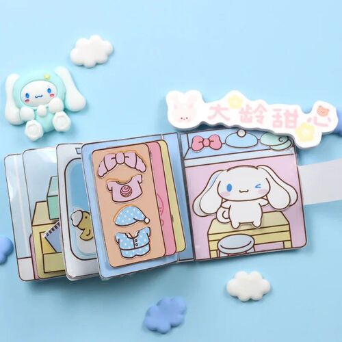 Sanrio Pachacco Cinnamoroll Homemade Diy Quiet Toy Book Knea