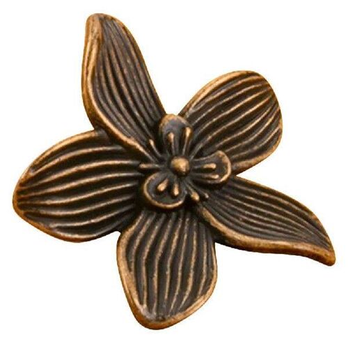 Zinc Alloy Cabinet Knobs 6105 Copper Finish Durable Drawer