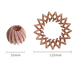 Bird Nest Hair Claw Expanding Velvet Hair Accessories Fashio
