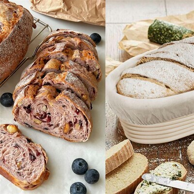 Banneton Bread Proofing Basket Sourdough Baking Bowls