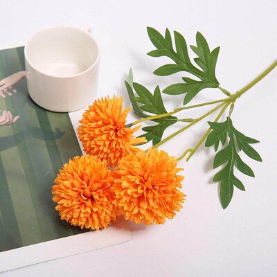 /5Pcs Hydrangea Artificial Flowers Bouquet For Home Bedroom