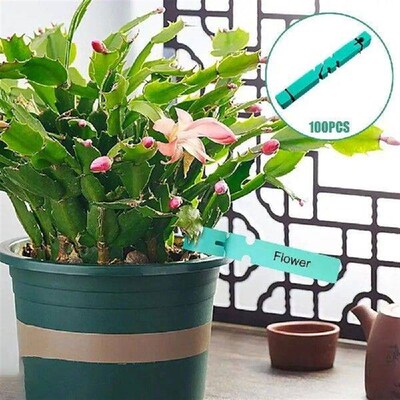 100pcs/set New Vegetables Gardening Plant Tags Planters