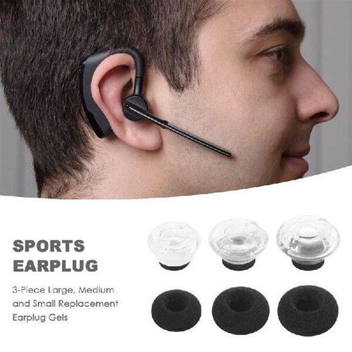 3-Piece Large, Medium and Small Replacement Earplug Gels