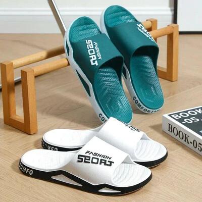 Slippers for men can be worn externally in summer. Trendy ba