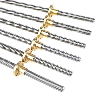 304 Stainless Steel T8 Lead Screw Stepper Motor Lead2mm 4mm