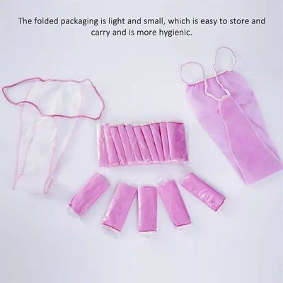 100pcs For Women Spa Non Woven Fabrics Underwear Tanning Wra