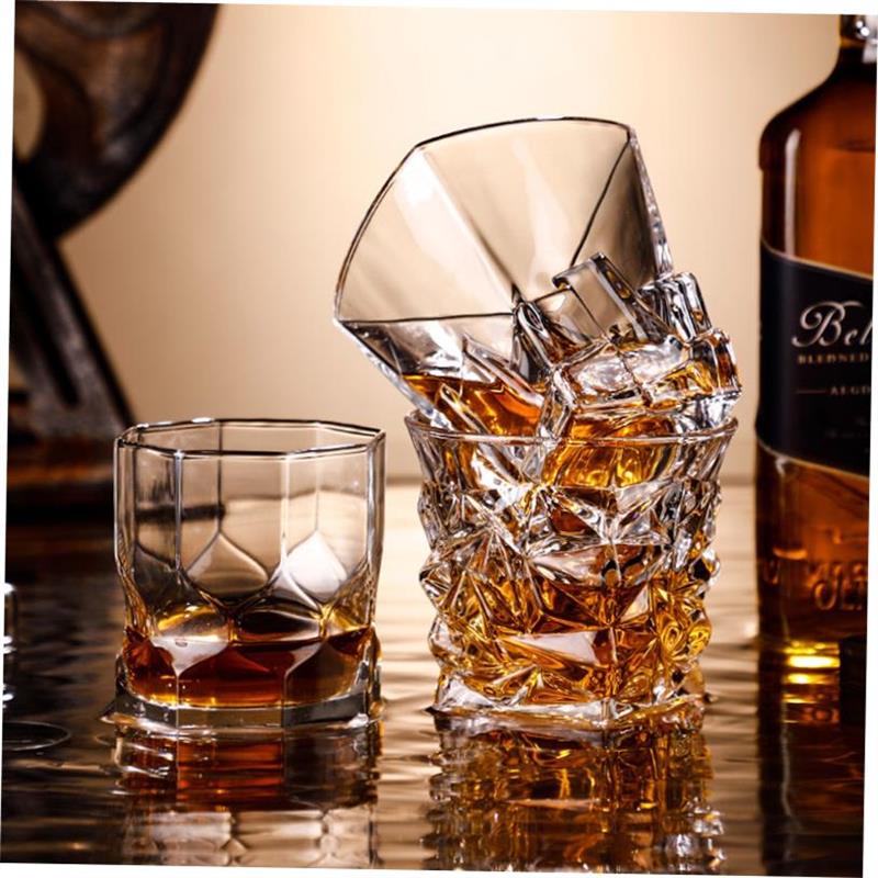 lead-free wine whiskey glass home beer glass cup set europea图片