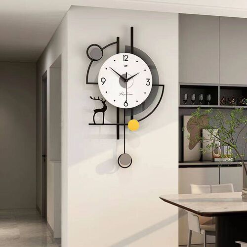 Clock Living Room Modern Simple Home Decorative Clock Wall