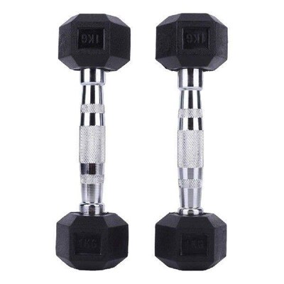 Hex Dumbbell Set Non-slip Handle Hand Weights Ergonomic