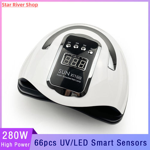 SUN X11 MAX 280W UV LED Lamp Nail Gel Nail Polish Dryer With