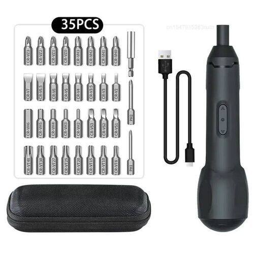 Electric Screwdriver Rechargeable Multifunction Cordless Ele