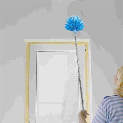 Telescopic Dust Brush Ceiling Fan Duster Spider Web Remover