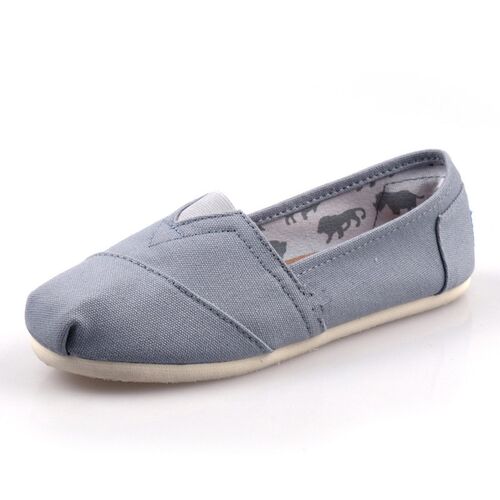 2023 Summer Blue Loafers Men Classic  Flats Shoes Women Comf