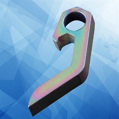 Bottle Opener Keychain Colored Ring Pendant Titanium Alloy