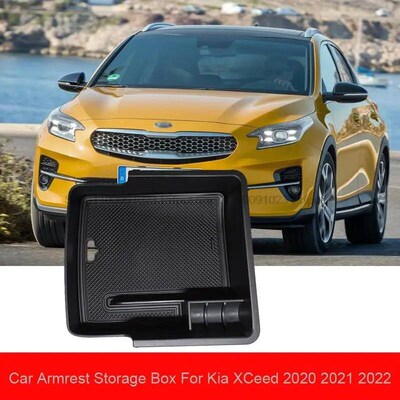 Car Armrest Storage Box For Kia XCeed 2023 2023 2023 2023 Ce