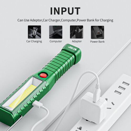 Outdoor multi-function work lighting magnetic suction