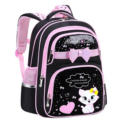 New Korean Primary PU leather School Bag 2023 Fashion Cute G
