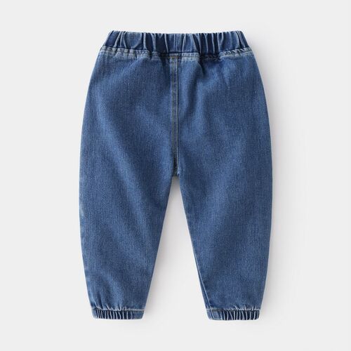 Baby Boy Girl Loose Jeans New Fashion Korean Style Casual So