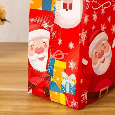 15PCS Christmas Gift Bags Candy Bags Christmas Gift Organise