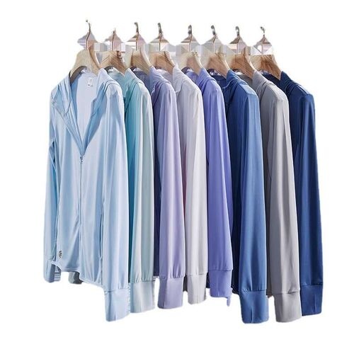 Ice Silk Sun Protection Clothing Womens Summer High Elastic