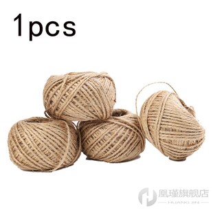 30Meter Natural Jute Rope Hemp Cord Twine Home Wedding  Deco