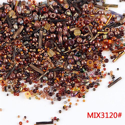 2-10MM Japan Miyuki Glass Seedbeads Mixed Round Bugle ca Mix
