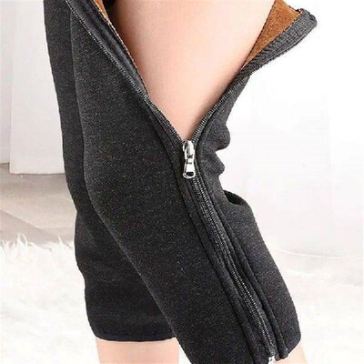 Knee Braces Supports Thermal Knee Leg Winter Warm Knee Pads