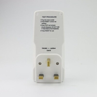 Uk Plug 13A Gfci Leakage Protection Plug Rcd Socket Home Cir