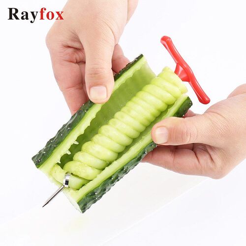 Potato Spiral Cutter Manual Roller French Fry Cutter Making