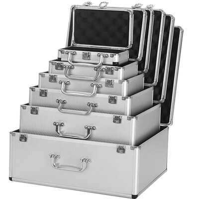 Portable Aluminum Tool Box Safety equipment Toolbox Instrume