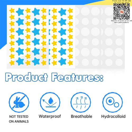 Acne Patch Pimple Star Shaped Acne Absorbing Cover Patch痘贴