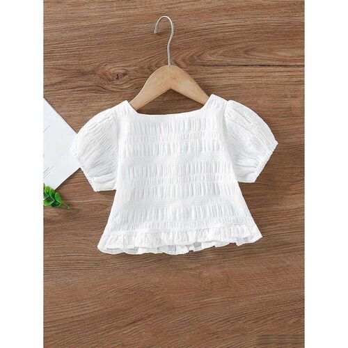 Summer New Product Bubble Sleeves Sweet And Cute Lace Short
