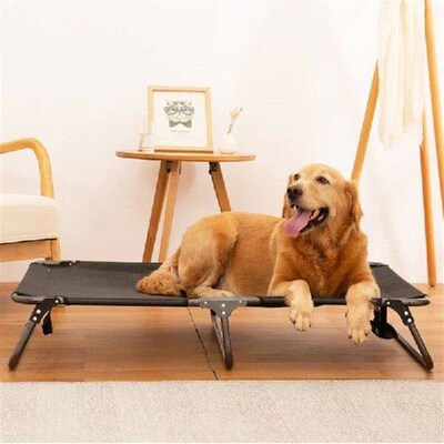 Dogs Bed Anti-moisturizing Chew Proof Dog Bed Breathable