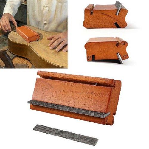 3/23/35 Degree Guitar Fret Crowning File Multi-Purpose End