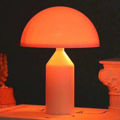 Mushroom Nightstand Lighting Lamp Brightness Adjustable Pat