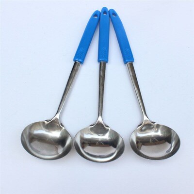 Stainless Steel Spoons Soup Ladle Colander NonMagnetic Spoon