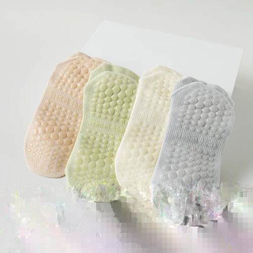 Mesh Breathable Yoga Socks Women Cotton Low Cut Short Gym Fi