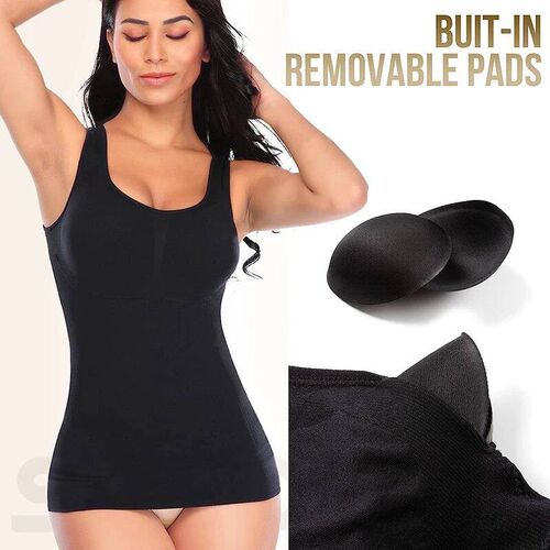 Women Tummy Control Tank ops Slimming Body Shaper Waist Trai