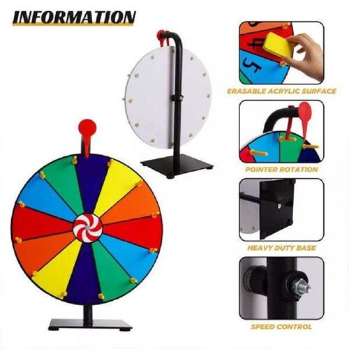 30cm Lottery Activity Turntable Draw Spining Prize Lucky