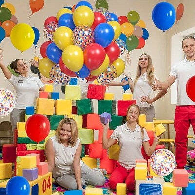 35pcs latex balloon carnival circus birthday party balloons