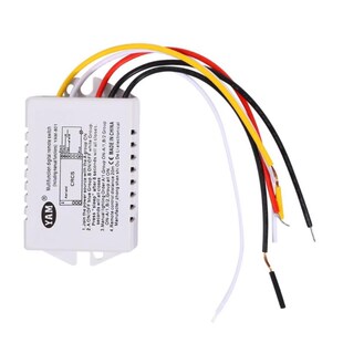 Digital Wireless Wall Remote Switch Receiver Transmitter 3 P