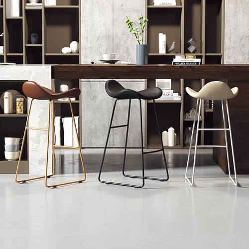 Nordic bar chair household bar chair front desk cafe stools