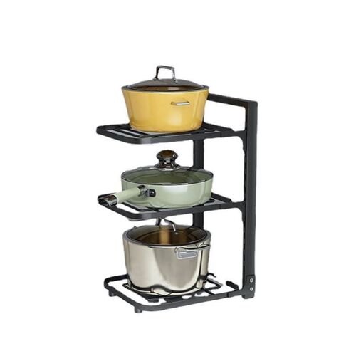 Pot storage rack Kitchen sink multi-layer home storage rack