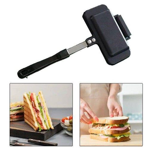 Double Sided Frying Pan Nonstick Aluminum Alloy with Handle