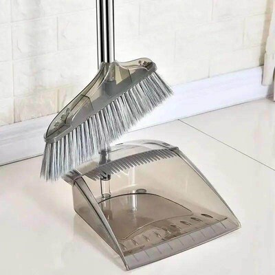 Floor Cleaning Broom Sets for Home Scoop and Dustpan Magic M