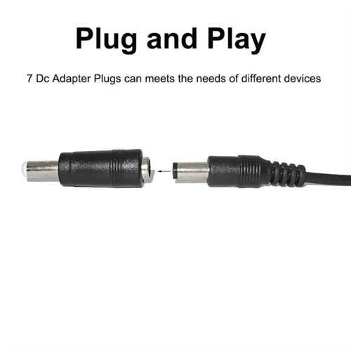 ?Universal Power Cable USB to DC 5.5 * 2.1mm Jack 5V Chargi
